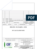 Holcim - Guayaquil - Gu04: MV Calculation Note