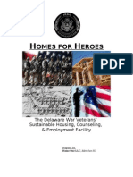 Omes For Eroes: The Delaware War Veterans' Sustainable Housing, Counseling, & Employment Facility