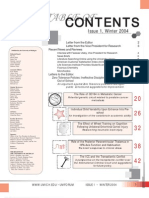 University of Michigan Undergraduate Research Forum Issue 1 / Winter 2004