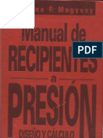 Manual de Recipientes a Presion (Megyesy)