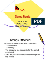 Demo Deals