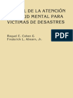 Manual de La Atención de Salud Mental para Víctimas de Desastres