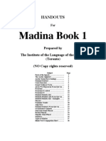 Madinah Book 1 Handouts