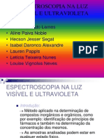 Espectroscopia UV Visivel