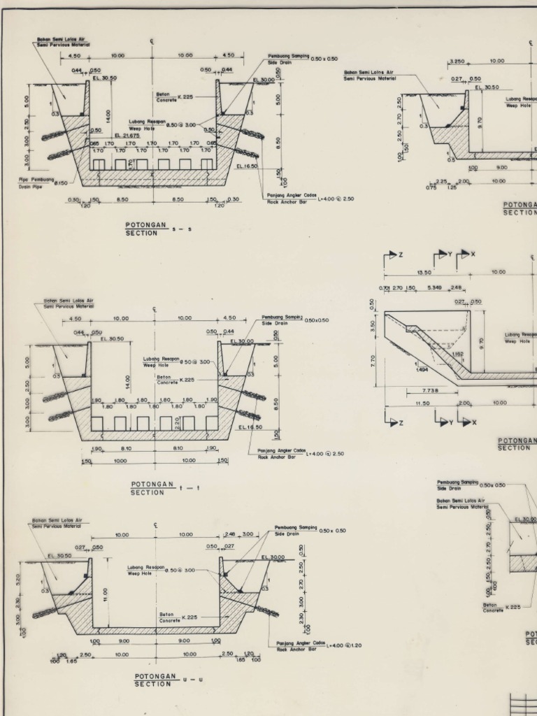 Section Chute Way Spillwy | PDF | Flood Control | Hydraulic Engineering