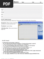 053 - Spreadsheet Basics