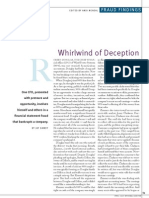 Internal Auditor Magazine - April 2009 - Whirlwind of Deception