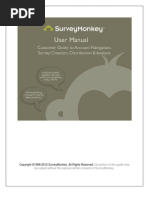 Manual Survey Monkey