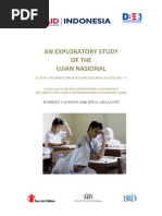 Download An Exploratory Study of the Ujian Nasional in Indonesia 2010 by Subuh Anggoro SN148062919 doc pdf