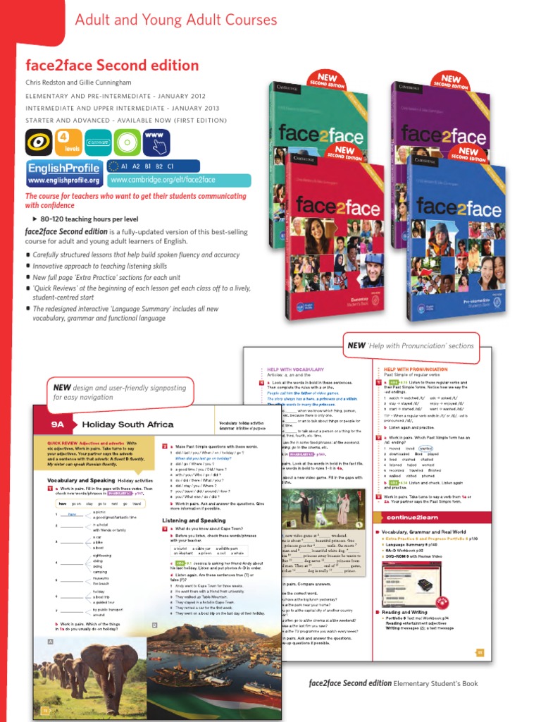 Face 2 | PDF | Fluency | Teachers