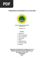 Download Epidemiologi Keperawatan Klinik Group by WaOde Jumriani SittiEka SN148075390 doc pdf