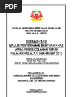 Format Dokumentasi BANTUAN RM100