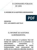 Informe de Auditoria Gubernamental