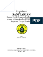 REGISTRASI SANITARIAN