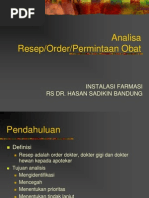 Download 11 Analisa Resep Order Permintaan Obat by Diditz Putera Bangsa SN148113732 doc pdf