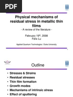 Download Brief Overview of Residual Stress in Thin Films by Felix Lu SN14811475 doc pdf