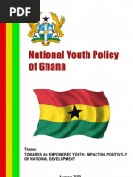 Ghana's National Youth Policy (original document)