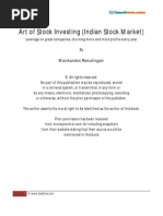 Download Art of Stock Investing Indian Stock Market by Umesh Kamath SN148119379 doc pdf