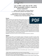 Broncodilatação Na DPOC: Muito Além Do VEF - Efeito Do Salbutamol Nas Propriedades Resistivas e Reativas Do Sistema Respiratório