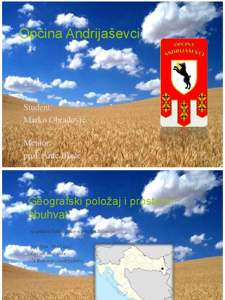 Općina Andrijaševci PP | PDF