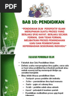 Sejarah Islam STPM Penggal 2: Bab 10 Pendidikan Islam