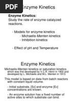 Lecture Notes Enzyme 2 Enzyme Kinetics Web