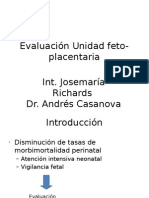 B. Evaluación Unidad Feto-Placentaria