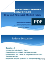 Advance Financial Instruments and MarketsLecture No. 02_ Risk and Financial Crisi