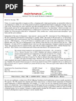 Download TR by Maintenance Circle SN14813076 doc pdf