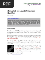 Download Tips Menambah Ram Dengan Flashdisk by Ade U Santoso SN14813782 doc pdf