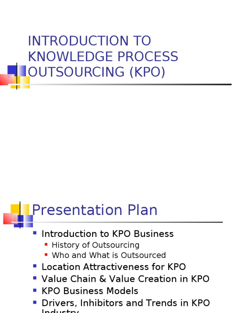 Overview of Knowledge Process Outsourcing | PDF | Business Process ...