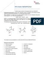 RSC Synthesis of Iron (III) EDTA Complex Student