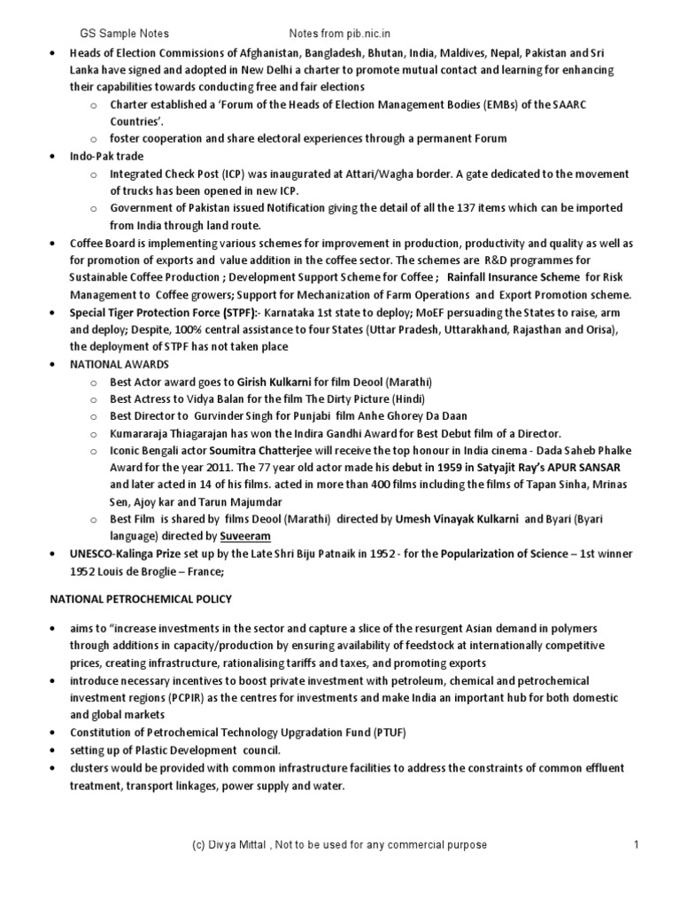 PIB Notes | PDF | Sexual Assault | Business
