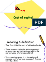 Cost of Capital