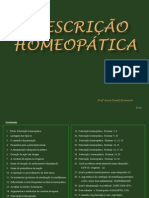 Prescrição Homeopática