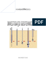 Investigatii Geotehnice in Situ