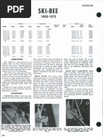 Ski Bee 1969 1970
