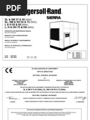 K 301 302 Sierra Ingersoll Randpdf Gases Gas