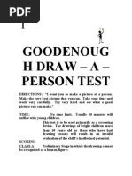 Goodenough Draw A Person