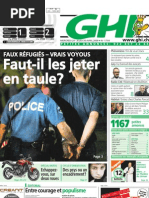 L'entier Du GHI Du 30 Avril 2009 - GHI, Le Journal Le Plus Lu À Genève