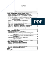 Proiect Operatii Si Aparate in Industria Alimentara