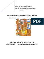 Proyecto Sobre Comprensión Lectora