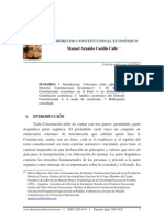 Derecho Constitucional Economico