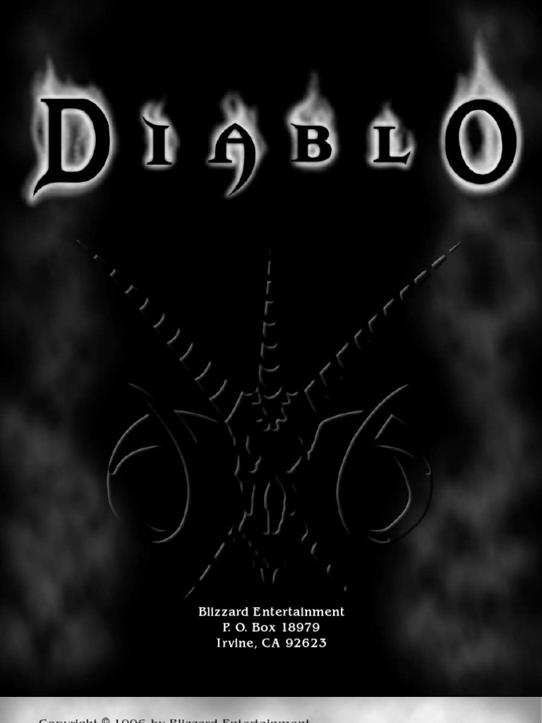 Diablo 1 Manual PDF Macintosh Computer Network