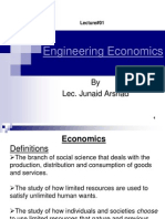 Engineering Economics: by Lec. Junaid Arshad
