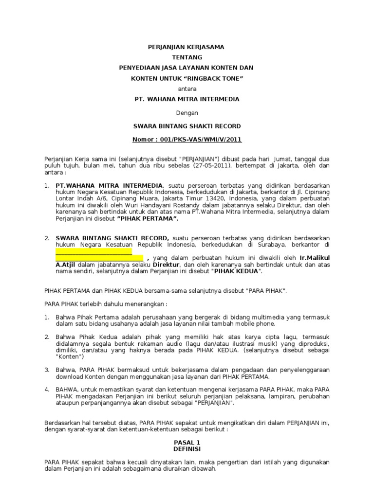 Perjanjian Yang Dibuat Oleh Dua Negara Disebut - Coba Sebutkan