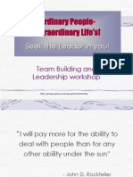 Team Buliding & Leadership Skills