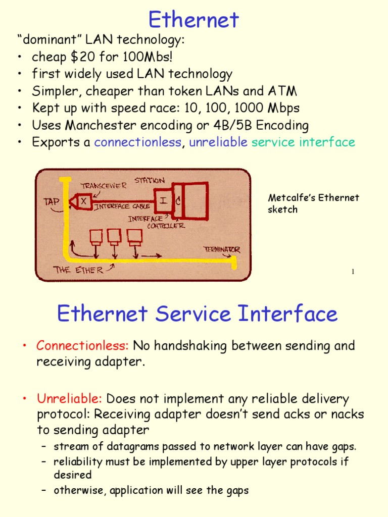 06 LL Ethernet | PDF | Science & Mathematics