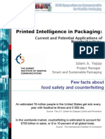 Printed Intelligence in Packaging