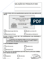 Diagnóstica - Língua Portuguesa - 3